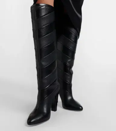 Valentino Garavani Rayons 100 leather knee-high boots | Thumbnail 6 Valentino Garavani Rayons 100 leather knee-high boots | Thumbnail 6