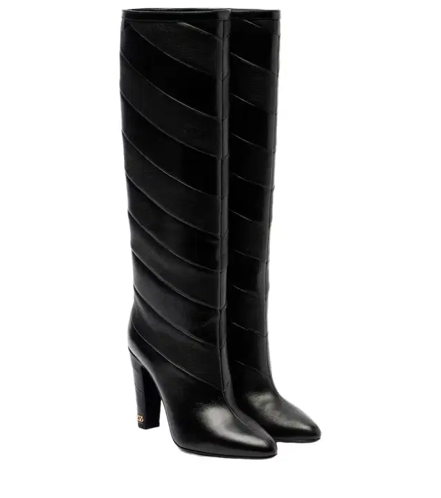 Valentino Garavani Rayons 100 leather knee-high boots