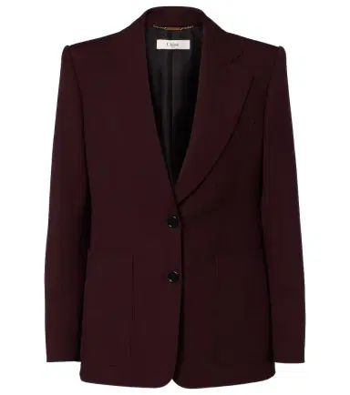 Chloé Chloé Wool gabardine blazer | Thumbnail 1