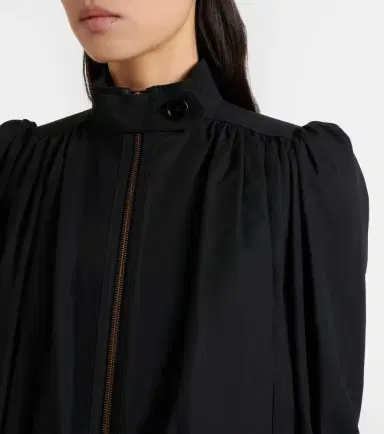 Chloe Chloé Gathered cotton canvas jacket | Thumbnail 7
