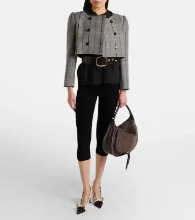 Chloé Chloé Ruffled silk crêpe de chine top | Thumbnail 3
