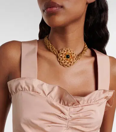 Chloé Chloé Gathered ruffled taffeta crop top | Thumbnail 5 Chloé Chloé Gathered ruffled taffeta crop top | Thumbnail 5