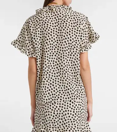 Chloé Chloé Polka-dot silk crêpe de chine top | Thumbnail 2