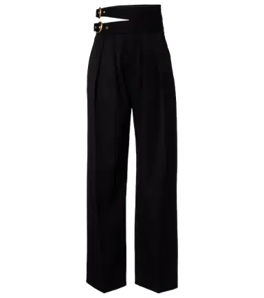 Chloé Chloé Virgin wool wide-leg pants | Thumbnail 1 Chloé Chloé Virgin wool wide-leg pants | Thumbnail 1