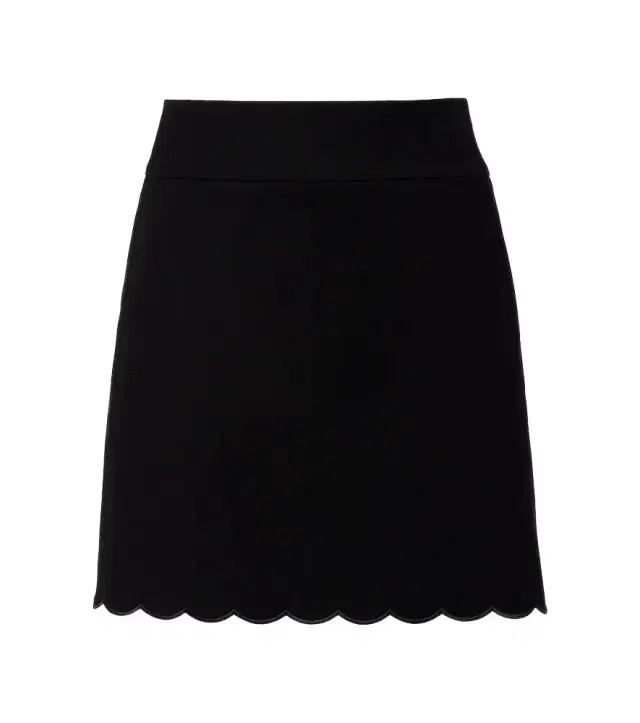 Chloé High-rise cotton miniskirt