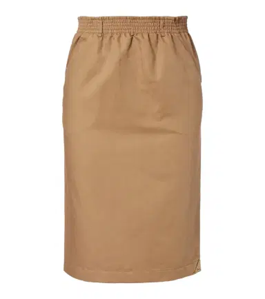 Chloé Chloé Cotton and linen gabardine pencil skirt | Thumbnail 1