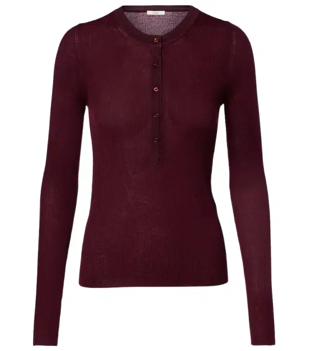 Chloe Chloé Wool Henley shirt
