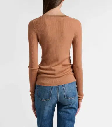 Chloé Chloé Wool Henley shirt | Thumbnail 3 Chloé Chloé Wool Henley shirt | Thumbnail 3