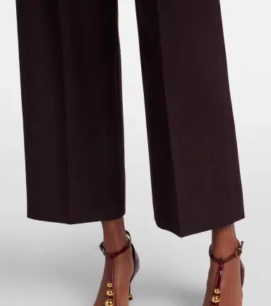 Chloé Chloé High-rise virgin wool wide-leg pants | Thumbnail 3 Chloé Chloé High-rise virgin wool wide-leg pants | Thumbnail 3