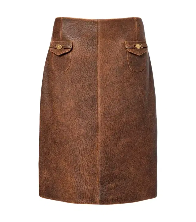 Chloe Chloé Leather miniskirt
