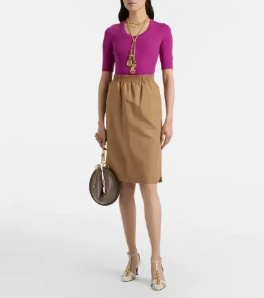 Chloé Chloé Ribbed-knit wool top | Thumbnail 2