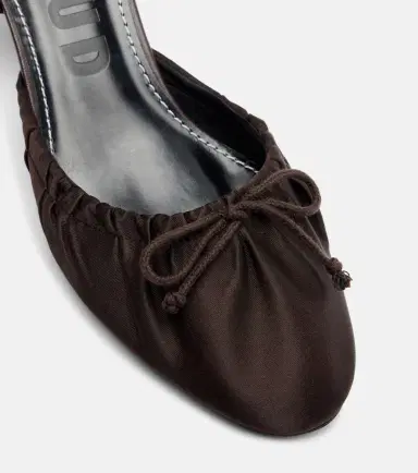 Staud Alba satin slingback pumps | Thumbnail 2 Staud Alba satin slingback pumps | Thumbnail 2