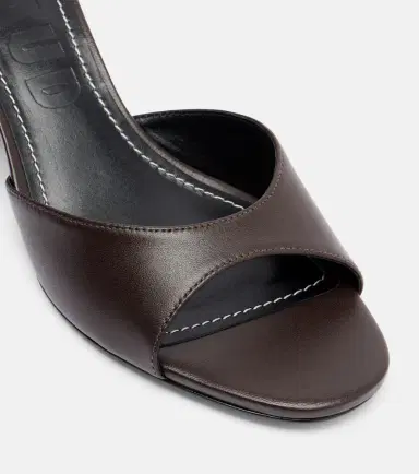 Staud Brigitte leather wedge mules | Thumbnail 2