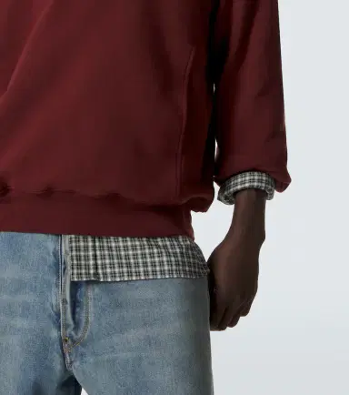 Maison Margiela Cotton jersey hoodie | Thumbnail 6
