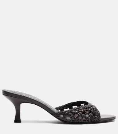 Staud Brigitte woven leather mules | Thumbnail 2