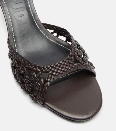 Staud Brigitte woven leather mules | Thumbnail 4