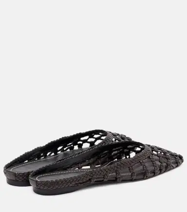 Staud Otto woven leather mules | Thumbnail 4