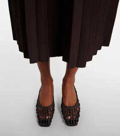 Staud Otto woven leather mules | Thumbnail 5