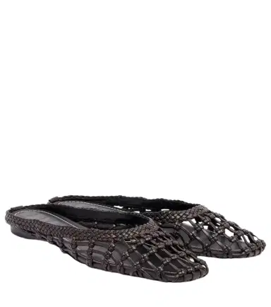 Staud Otto woven leather mules | Thumbnail 1