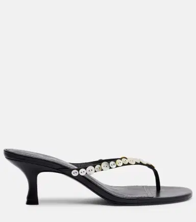 Staud Freja leather thong sandals | Thumbnail 3 Staud Freja leather thong sandals | Thumbnail 3