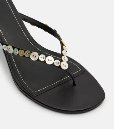 Staud Freja leather thong sandals | Thumbnail 4 Staud Freja leather thong sandals | Thumbnail 4