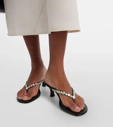 Staud Freja leather thong sandals | Thumbnail 5 Staud Freja leather thong sandals | Thumbnail 5