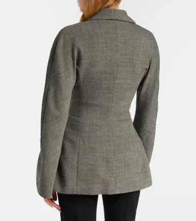 Magda Butrym Draped wool-blend blazer | Thumbnail 6