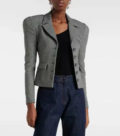 Magda Butrym Wool-blend blazer | Thumbnail 3