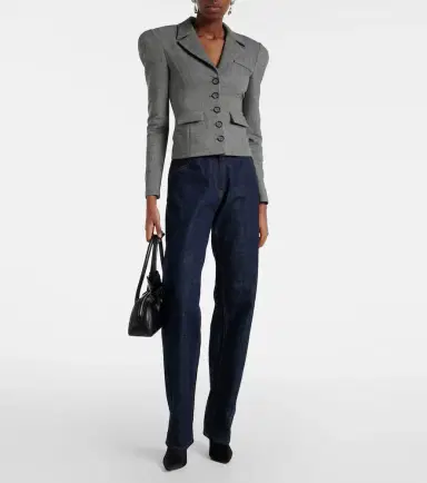 Magda Butrym Wool-blend blazer | Thumbnail 6