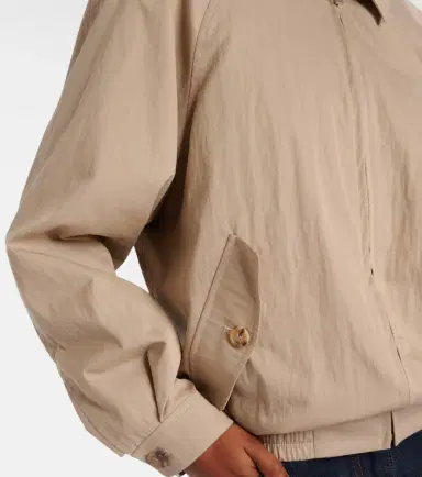 Magda Butrym Cotton-blend blouson jacket | Thumbnail 5 Magda Butrym Cotton-blend blouson jacket | Thumbnail 5