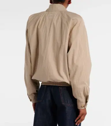 Magda Butrym Cotton-blend blouson jacket | Thumbnail 7 Magda Butrym Cotton-blend blouson jacket | Thumbnail 7