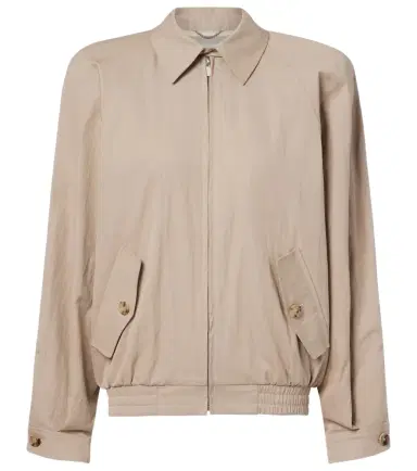 Magda Butrym Cotton-blend blouson jacket | Thumbnail 1 Magda Butrym Cotton-blend blouson jacket | Thumbnail 1