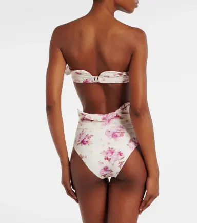 Magda Butrym Floral-appliqué bikini top | Thumbnail 4