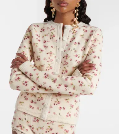 Magda Butrym Wool, silk, and cashmere cardigan | Thumbnail 2