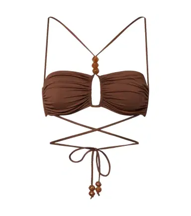 Magda Butrym Beaded bikini top | Thumbnail 1 Magda Butrym Beaded bikini top | Thumbnail 1