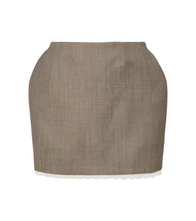 Magda Butrym Wool miniskirt