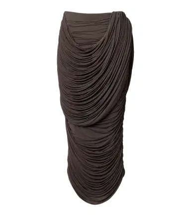 Magda Butrym Draped jersey midi skirt | Thumbnail 1