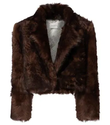 Magda Butrym Cropped shearling jacket | Thumbnail 1 Magda Butrym Cropped shearling jacket | Thumbnail 1
