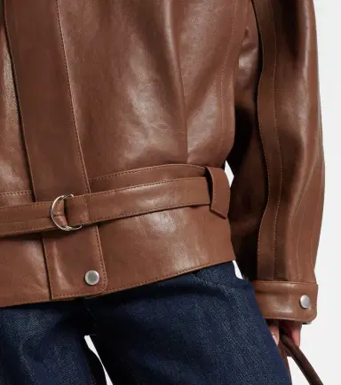 Magda Butrym Belted oversized leather jacket | Thumbnail 5 Magda Butrym Belted oversized leather jacket | Thumbnail 5