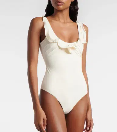 Magda Butrym Floral-appliqué swimsuit | Thumbnail 4 Magda Butrym Floral-appliqué swimsuit | Thumbnail 4