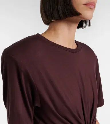 Magda Butrym Floral-appliqué jersey T-shirt | Thumbnail 4