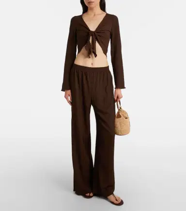 Jade Swim Mika wide-leg pants | Thumbnail 4