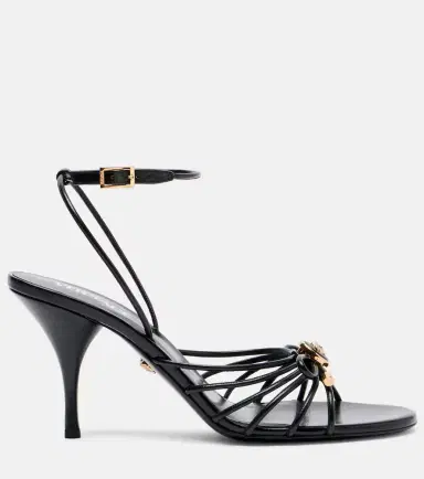 Versace Leather slingback sandals | Thumbnail 3 Versace Leather slingback sandals | Thumbnail 3