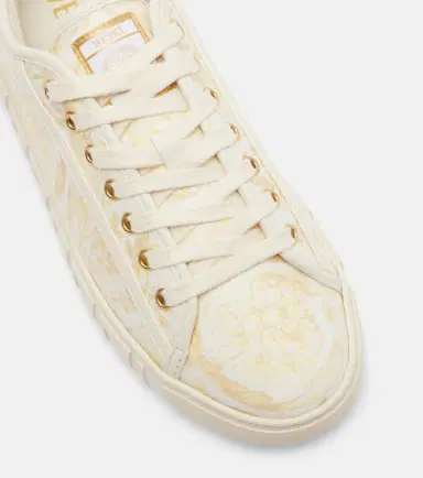 Versace Greca canvas sneakers | Thumbnail 3 Versace Greca canvas sneakers | Thumbnail 3
