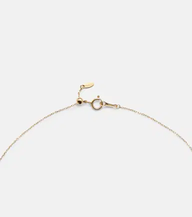 Persee Persée Lucky Charm Horseshoe 18kt gold necklace with diamonds | Thumbnail 2