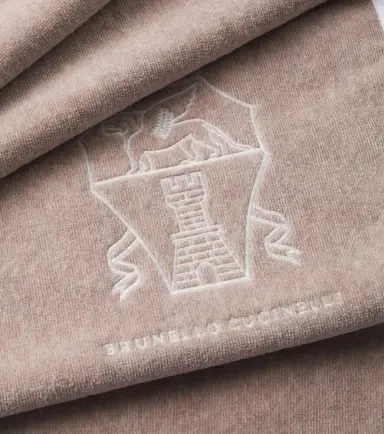 Brunello Cucinelli Logo cotton terry towel | Thumbnail 3