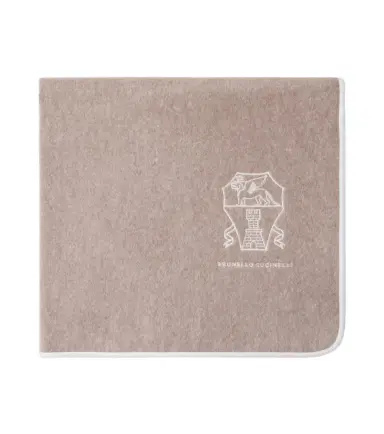 Brunello Cucinelli Logo cotton terry towel | Thumbnail 1