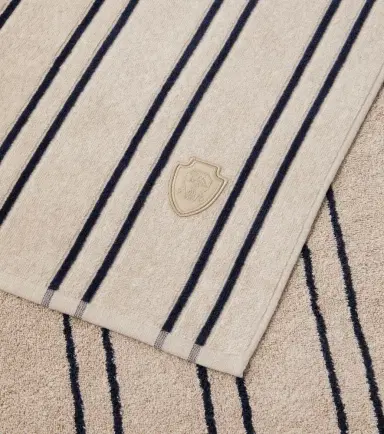 Brunello Cucinelli Striped cotton terry beach towel | Thumbnail 5