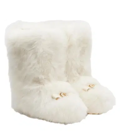 Versace Shearling boots | Thumbnail 1