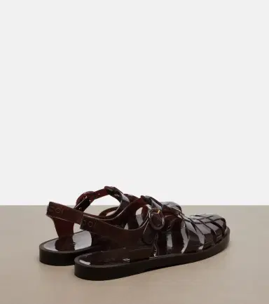 Gucci Glossy Double G fisherman sandals | Thumbnail 2